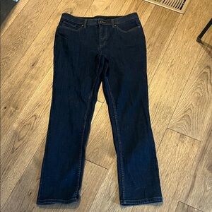 DENIM & COMPANY bootcut jeans, size 12 30” inseam